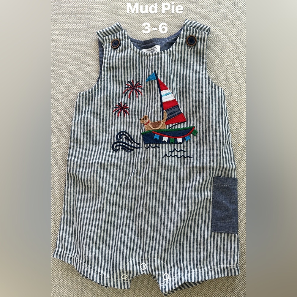 Mud Pie 3-6 romper